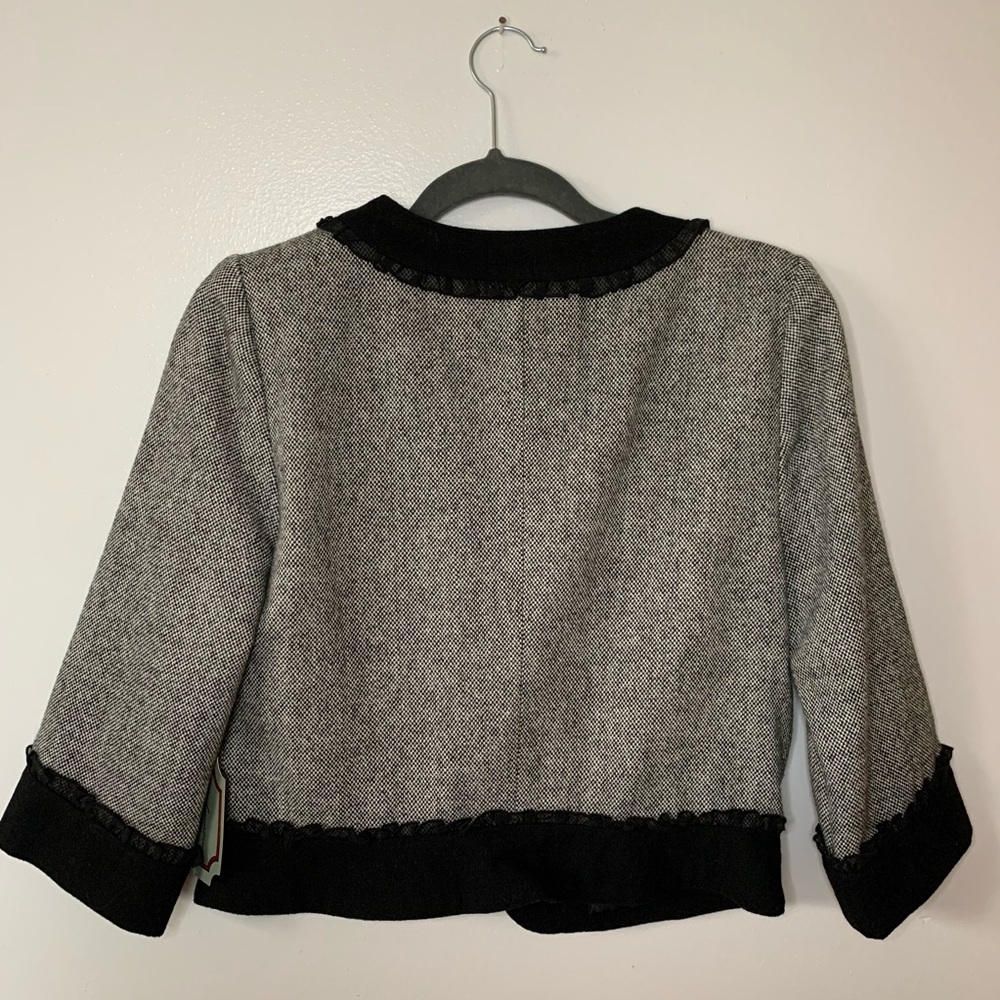 Tweed and Ruffle Jacket - Picture 2 of 5